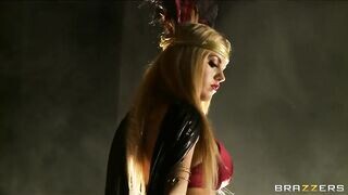 A termetes didkós Jessie Rogers meghágva
