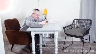 A tanárbácsi brutális hímvesszője