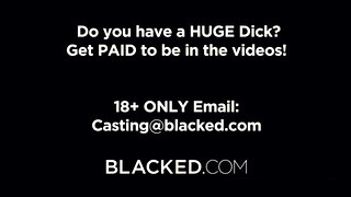 Blacked - Avery Cristy néger pacákkal kúrel