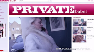 Private.com - A gigászi cickós Elizabetha Romanova rábukik a farokra