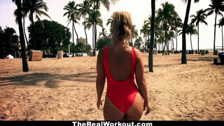 TheRealWorkout - A gigászi fenekű Kelsi keményen megdugva