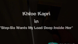 My Pervy Family - Khloe Kapri benyeli a hatalmas bájdorongot