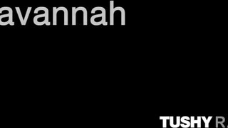 TUSHYRAW - Savannah Bond análjába néger hímvesszőt tolnak
