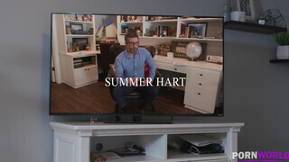 Summer Hart punciba és segg lyukba kefélve