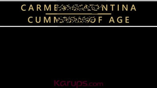 Karups - Carmen Valentina tinédzser pasassal kúr