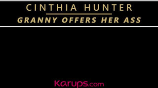 Karups - Cinthia Hunter fenékbe kefélve