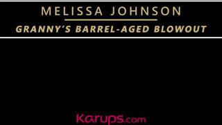 Melissa Johnson a gigászi kannás érett nő