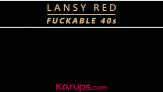 Lansy Red a csábos 40 éves milf
