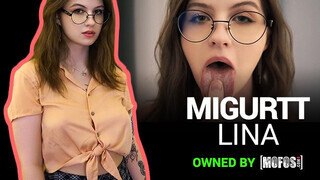 Mofos – Migurtt Lina benyeli a hatalmas hímtagot