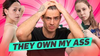 Kettő orosz nimfo megőrül a cerka nyaldosásától