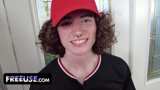 Megdugtam az edzőmet! szerencsés baseball játékos ingyenesen használja termetes tőgyes milfjét!