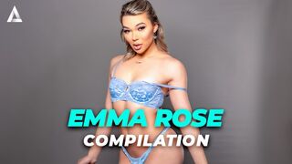 Emma Rose forró travi lezbi kalandjai – kettős dugás, édeshármas baszás és vad fenék örömök