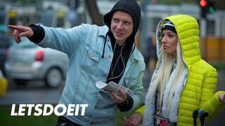 Francia lány Jessie Volt megdugva idegen hatalmas faszal