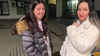 Baráttal szedtünk fel dupla gyönyörű stripat, akiket keményen megbasztunk