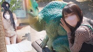 Vad állatkerti randi egy amatőr, nagymellű szépséggel és brutális baszás japanese stílusban