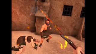 Justinplays brutális baszás a nomad vr arénában